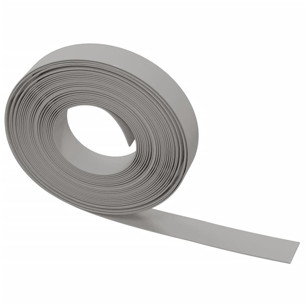 græskanter 3 stk. 10 m 10 cm polyethylen grå