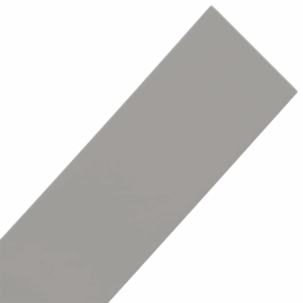 græskanter 3 stk. 10 m 10 cm polyethylen grå