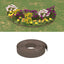 græskanter 2 stk. 10 m 10 cm polyethylen brun
