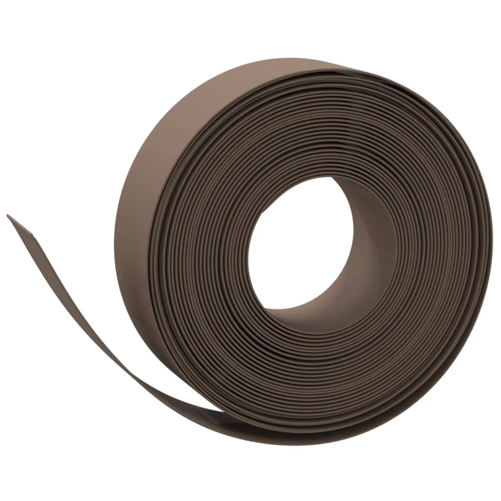 græskanter 3 stk. 10 m 15 cm polyethylen brun