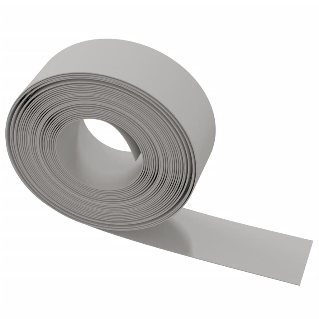 græskanter 2 stk. 10 m 20 cm polyethylen grå