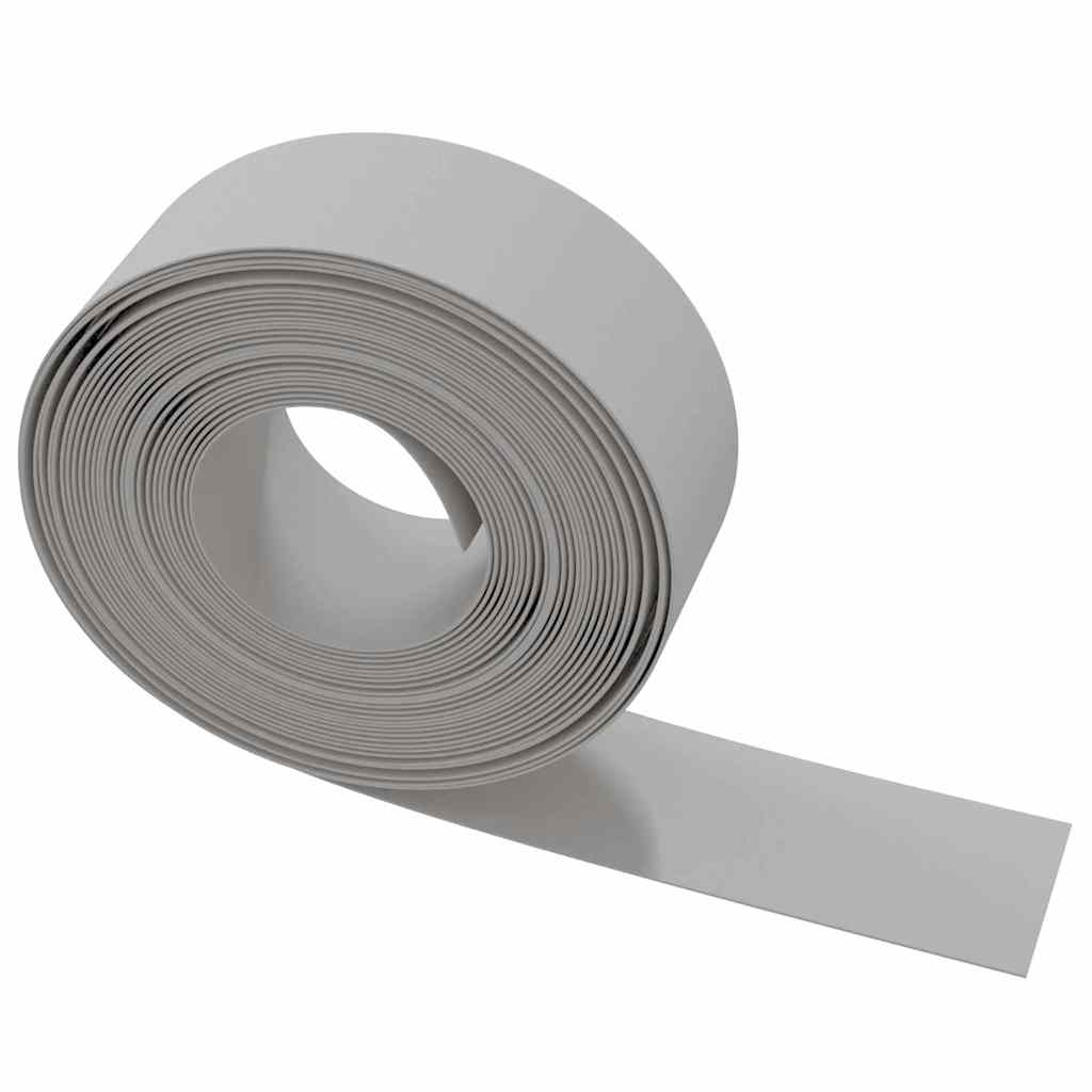 græskanter 4 stk. 10 m 20 cm polyethylen grå