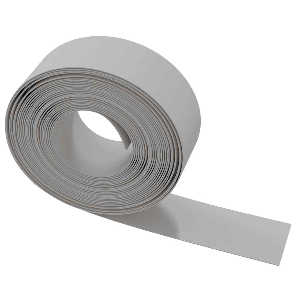 græskanter 5 stk. 10 m 20 cm polyethylen grå