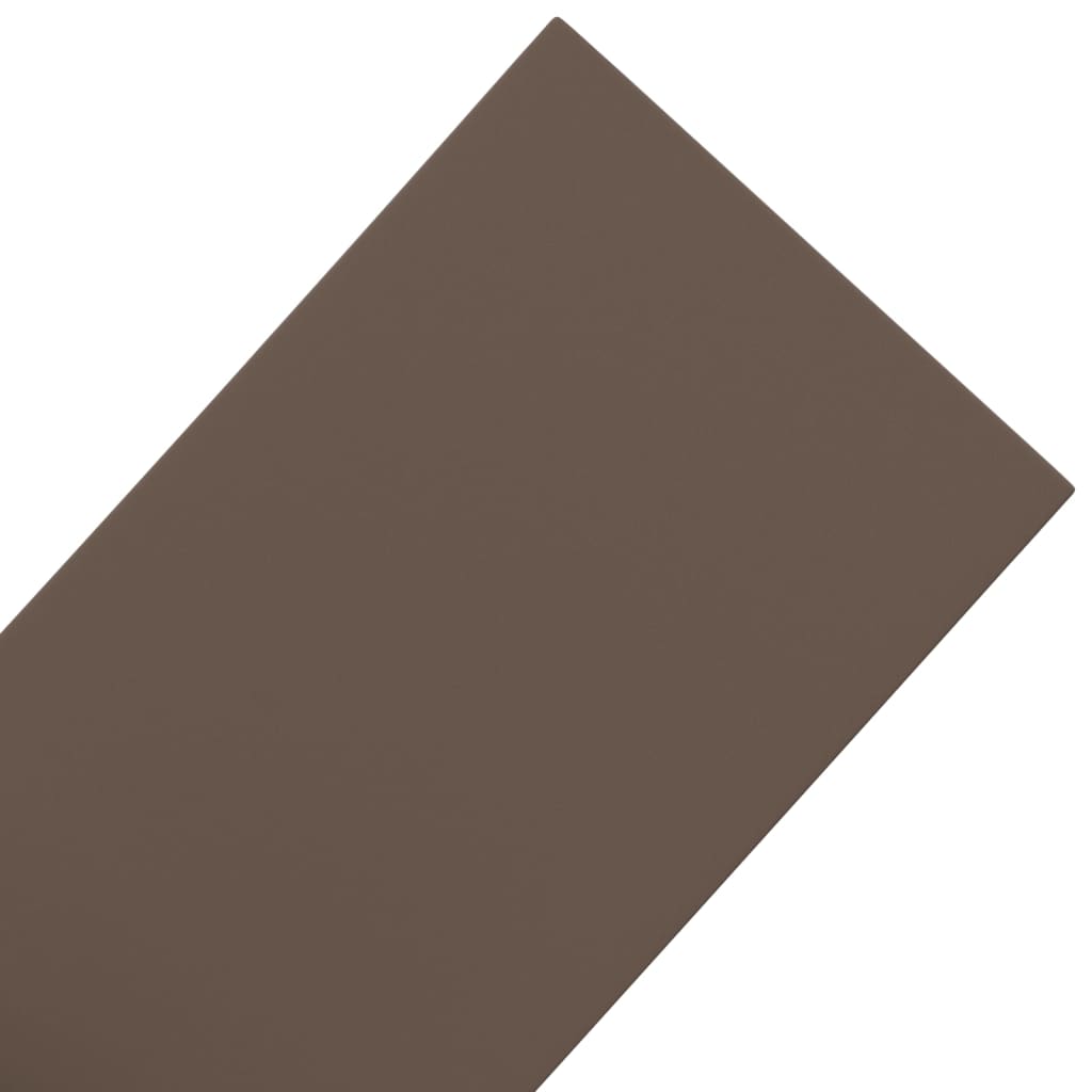 græskanter 2 stk. 10 m 20 cm polyethylen brun