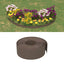 græskanter 4 stk. 10 m 20 cm polyethylen brun
