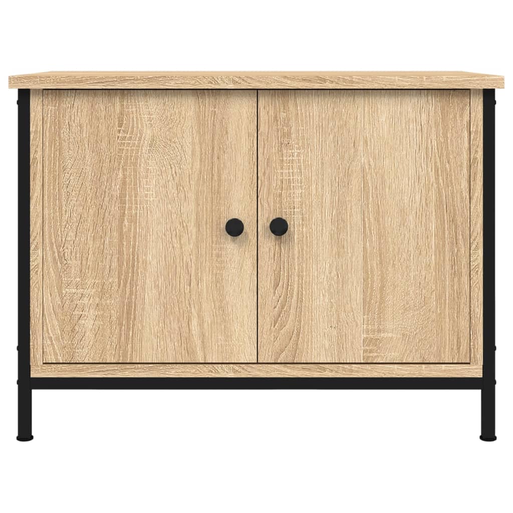 TV-skab med låger Sonoma Eg 60x35x45 cm konstrueret træ
