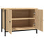 TV-skab med låger Sonoma Eg 60x35x45 cm konstrueret træ