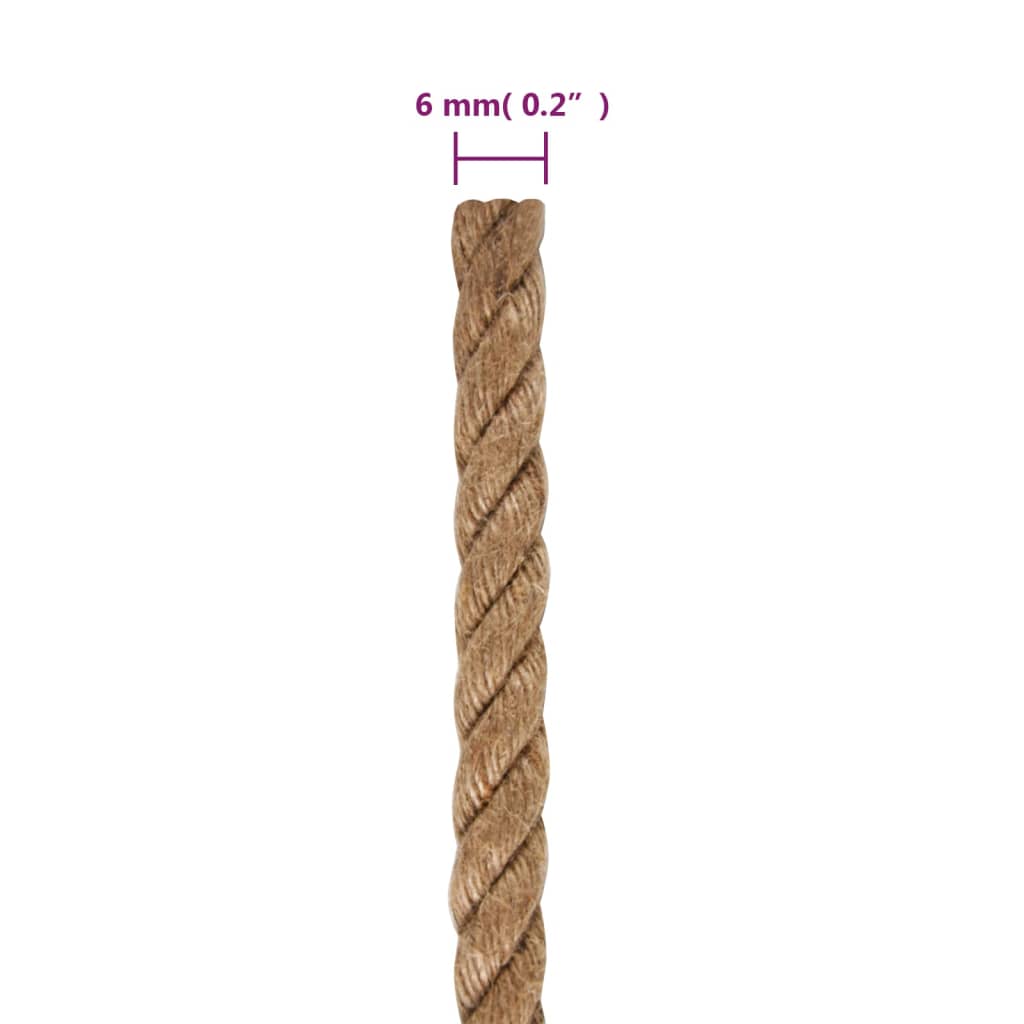 jutereb 250 m langt 6 mm tykt