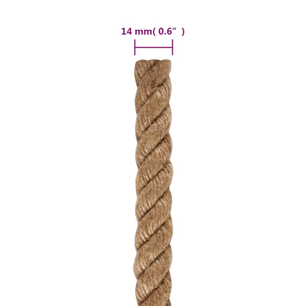 jutereb 25 m langt 14 mm tykt
