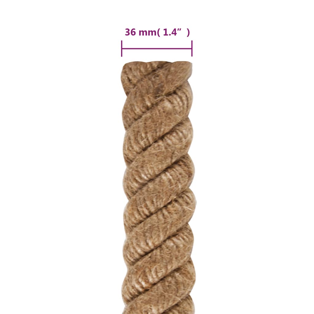 jutereb 5 m langt 36 mm tykt