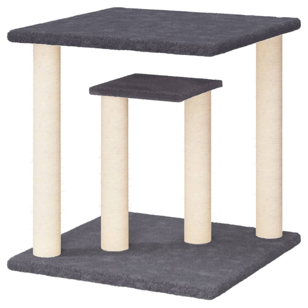 kradsetræ med platforme 50 cm mørkegrå