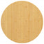 bordplade Ø80x1,5 cm bambus