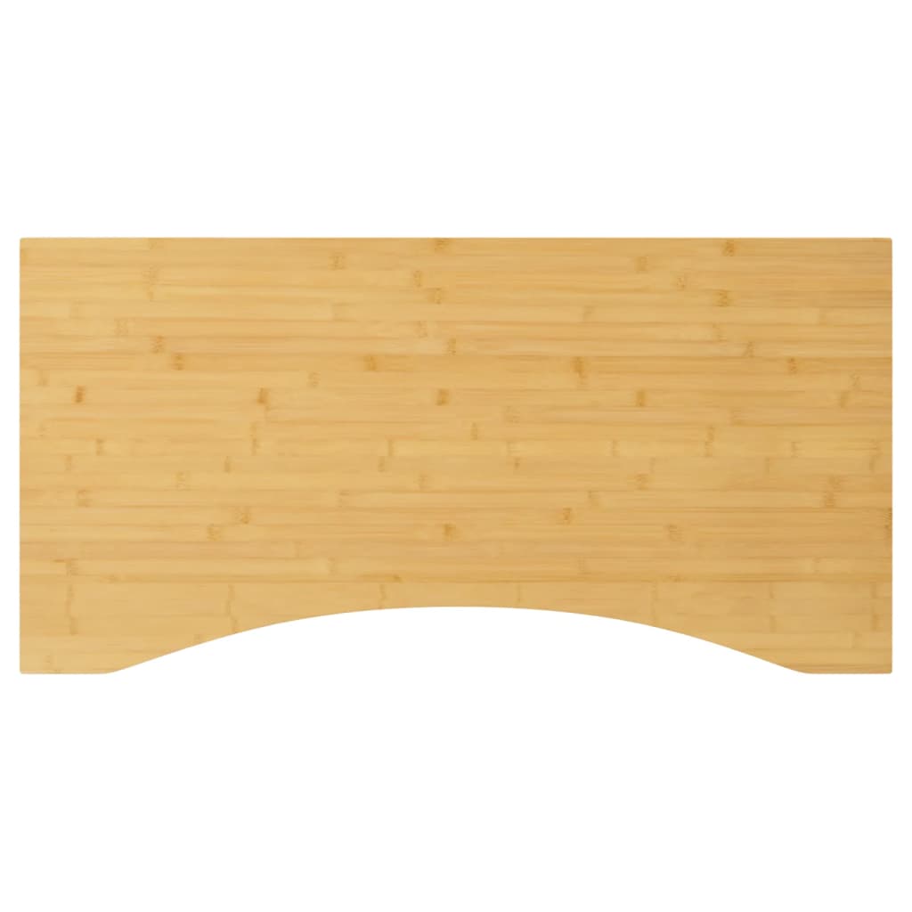 bordplade til skrivebord 110x55x4 cm bambus