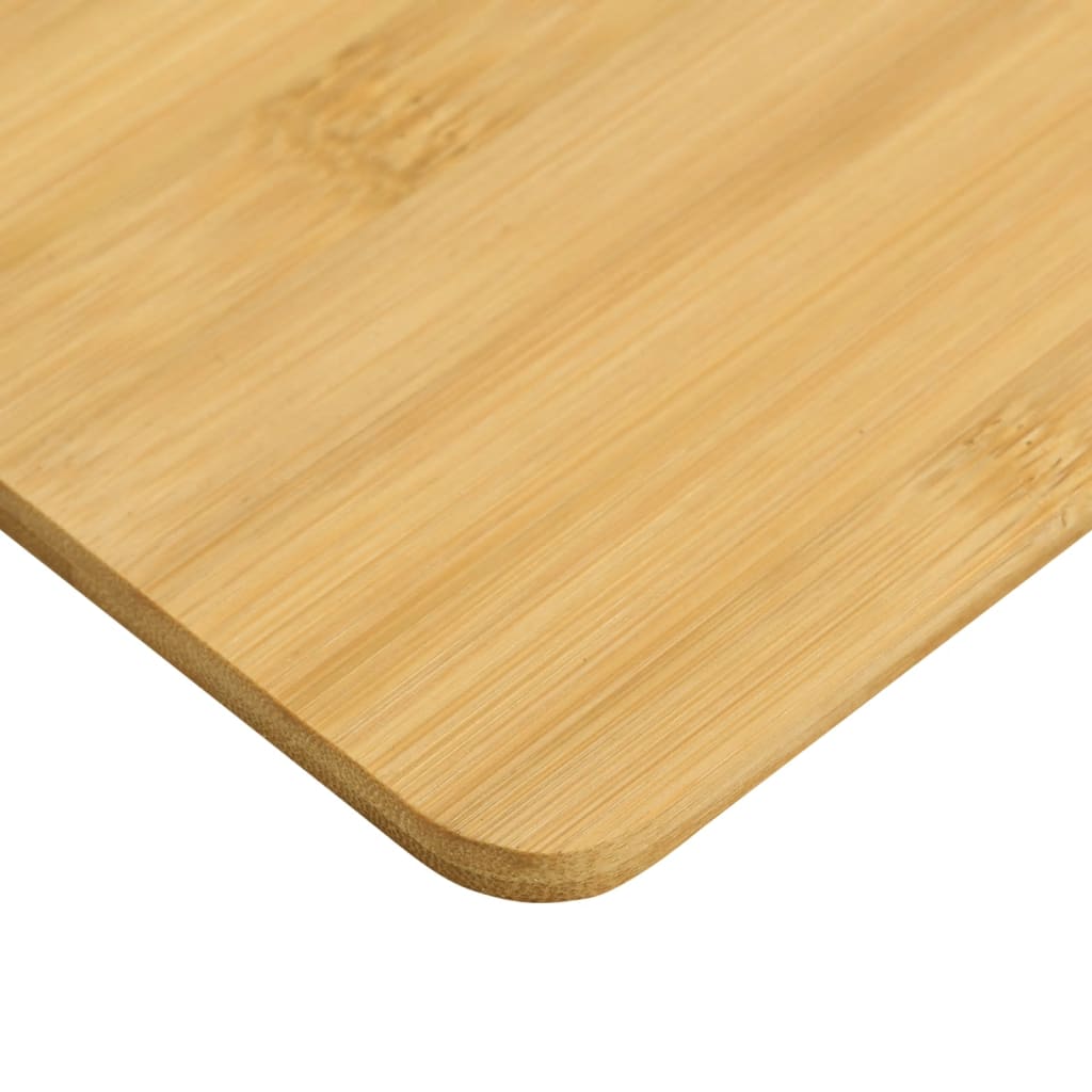 morgenmadstallerkener 6 stk. 22x14x0,8 cm bambus