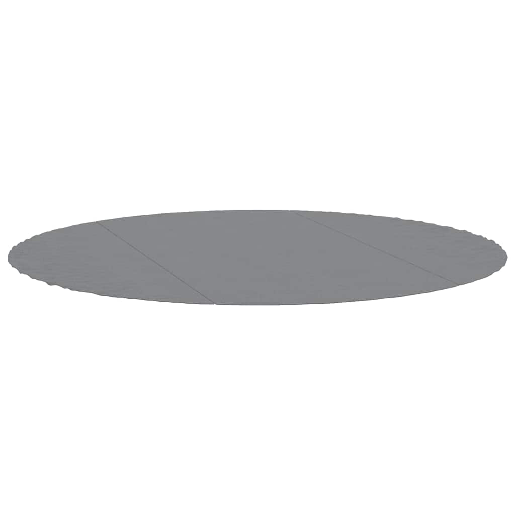poolunderlag Ø306 cm polyester-geotekstil lysegrå