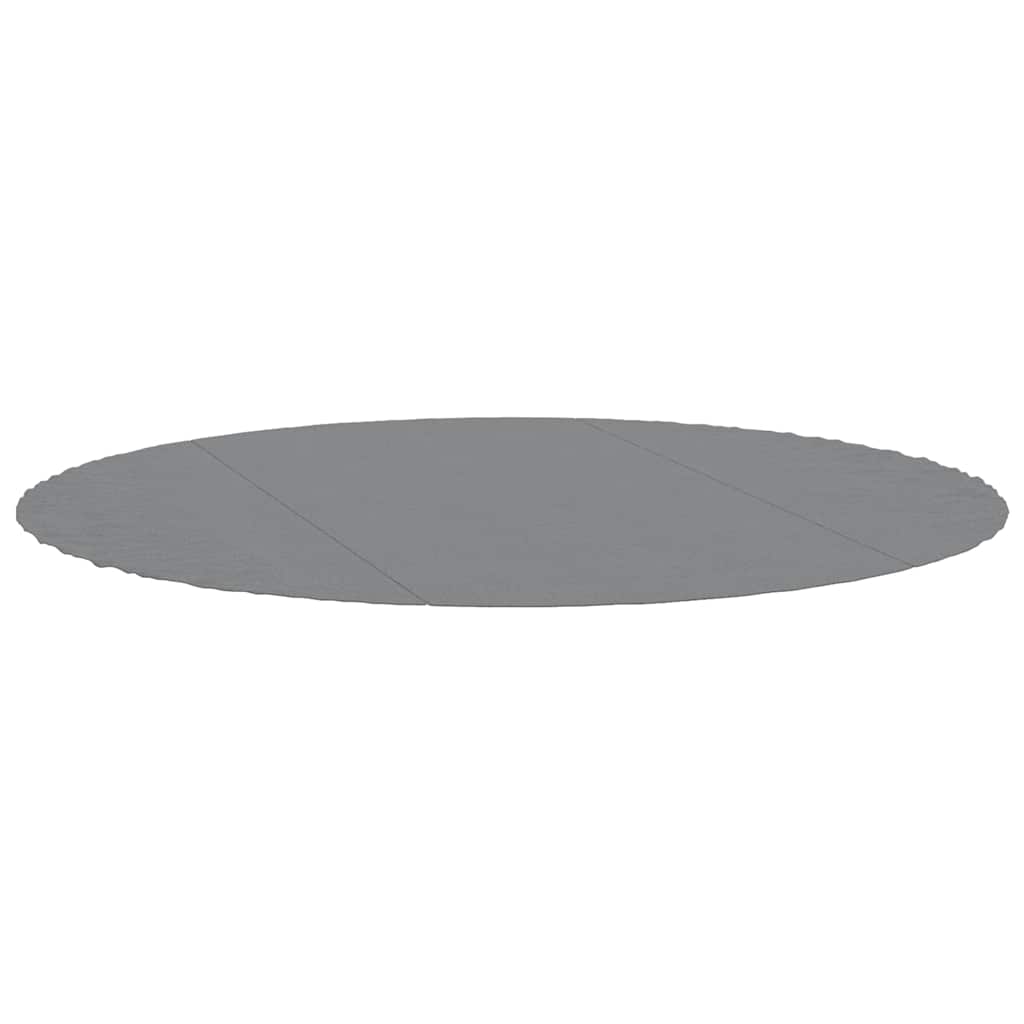 poolunderlag Ø366 cm polyester-geotekstil lysegrå