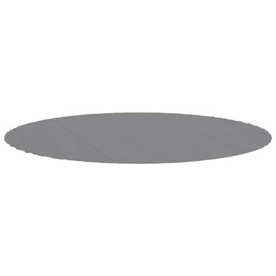 poolunderlag Ø366 cm polyester-geotekstil lysegrå