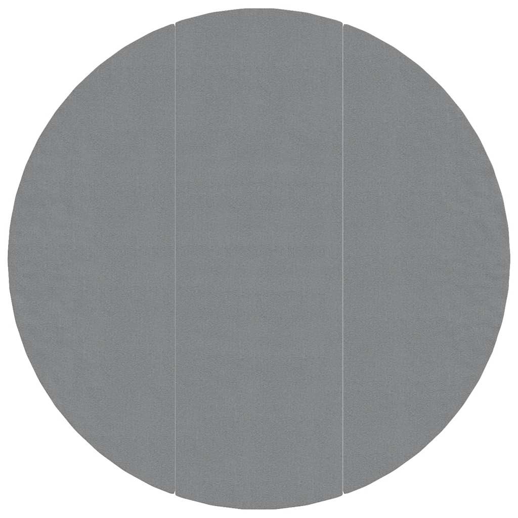 poolunderlag Ø396 cm polyester-geotekstil lysegrå