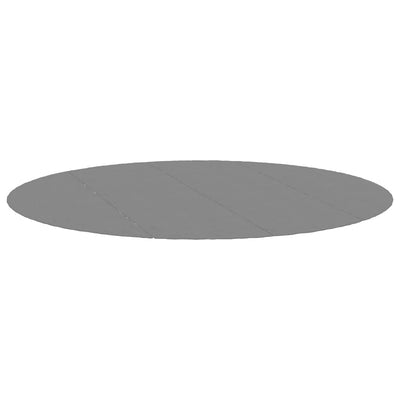 poolunderlag Ø428 cm polyester-geotekstil lysegrå