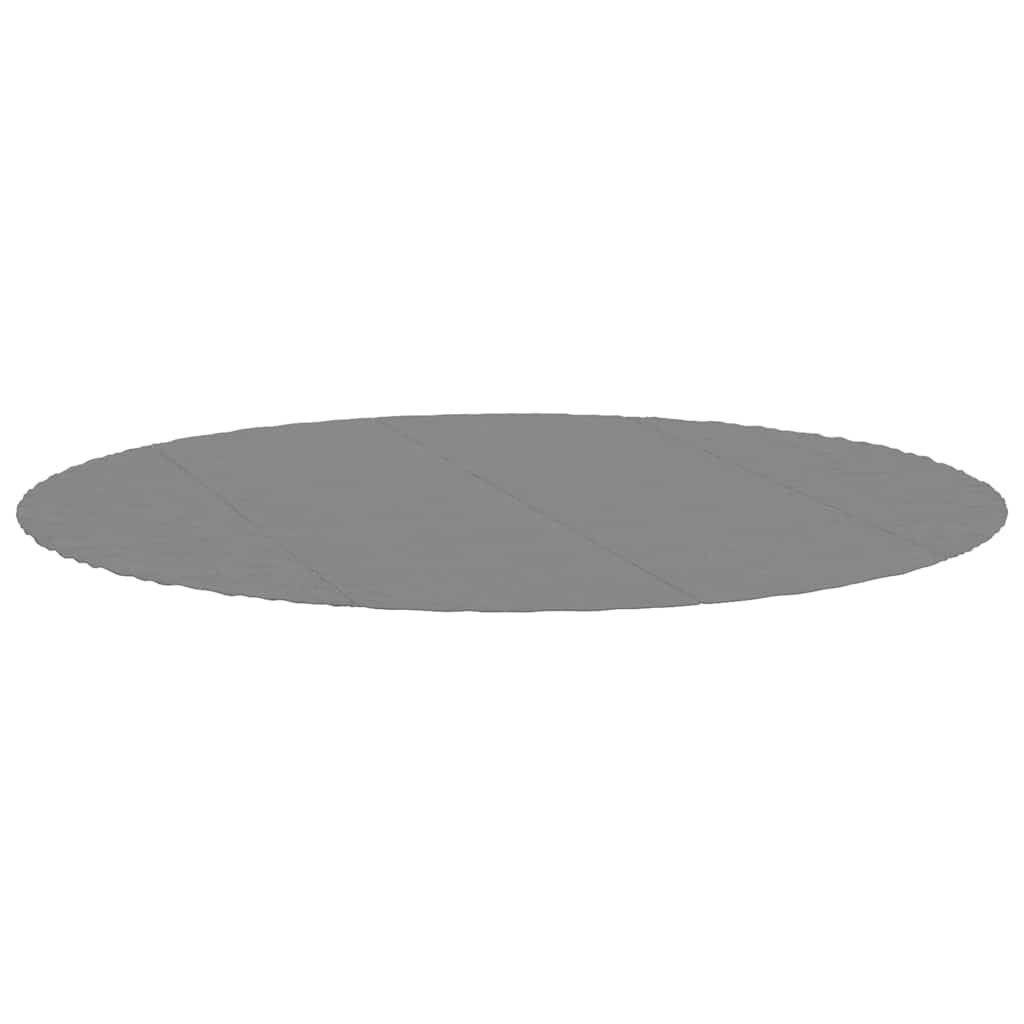 poolunderlag Ø458 cm polyester-geotekstil lysegrå