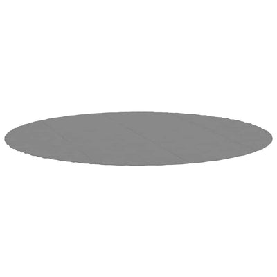 poolunderlag Ø458 cm polyester-geotekstil lysegrå