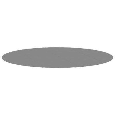 poolunderlag Ø500 cm polyester-geotekstil lysegrå