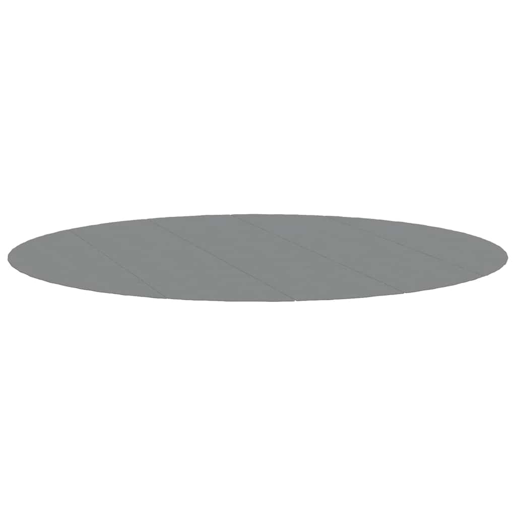 poolunderlag Ø550 cm polyester-geotekstil lysegrå