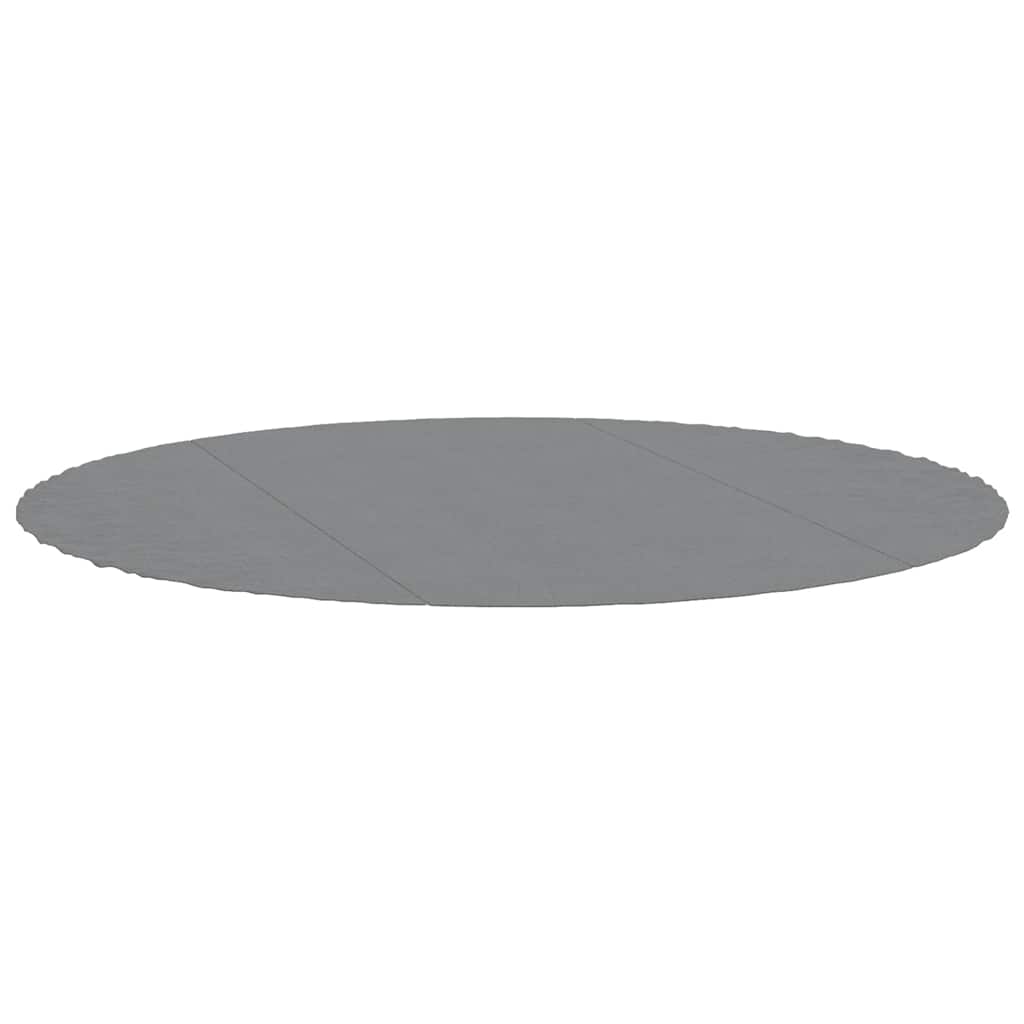 poolunderlag Ø366 cm polyester-geotekstil lysegrå
