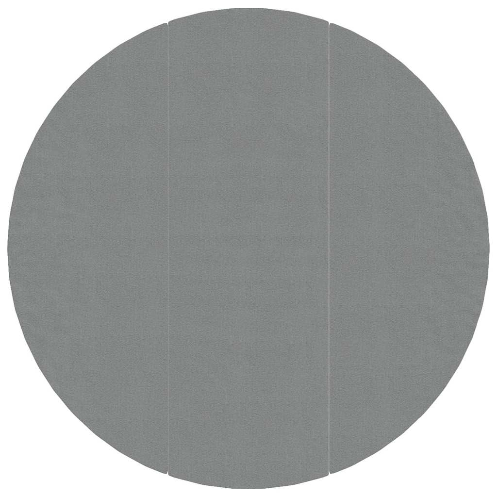 poolunderlag Ø396 cm polyester-geotekstil lysegrå