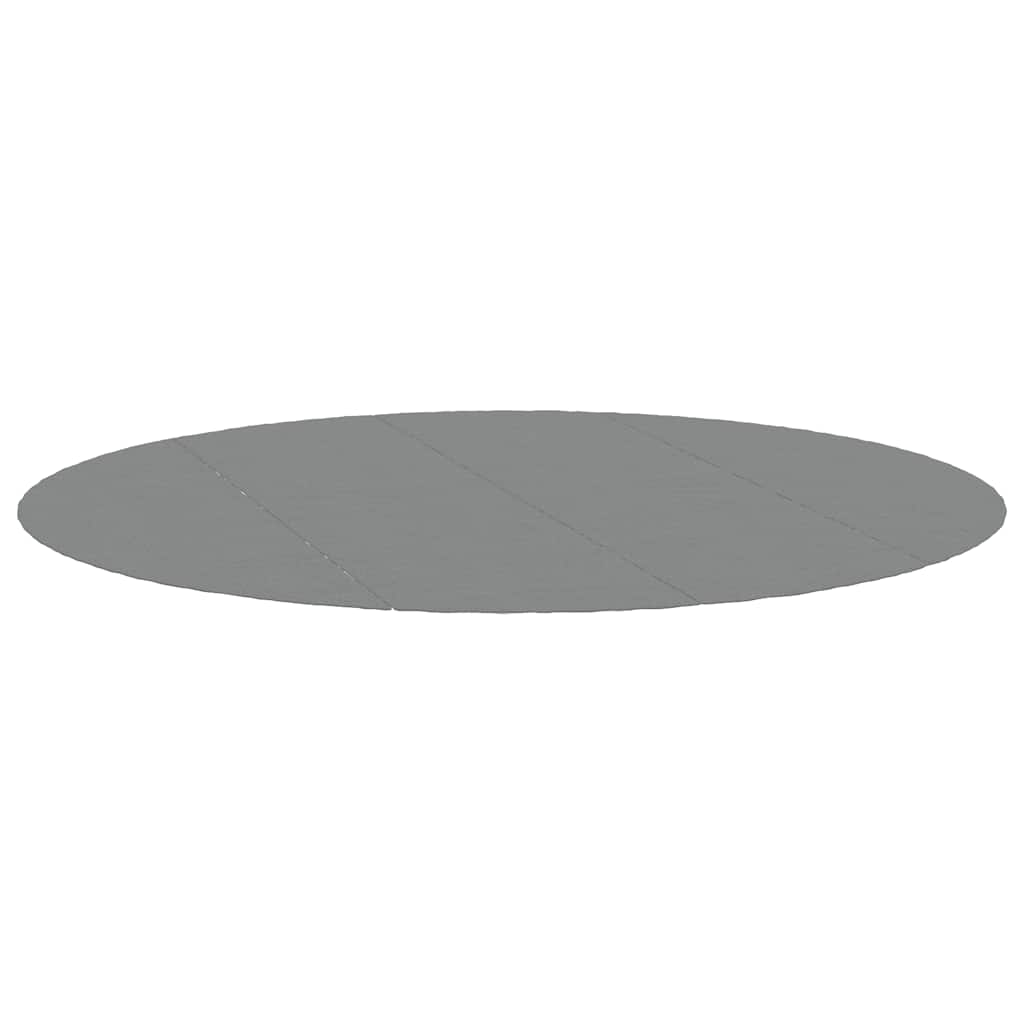 poolunderlag Ø428 cm polyester-geotekstil lysegrå