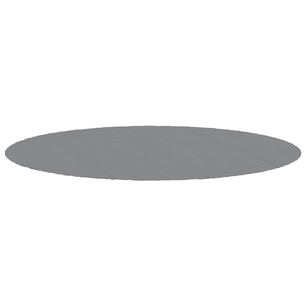 poolunderlag Ø500 cm polyester-geotekstil lysegrå