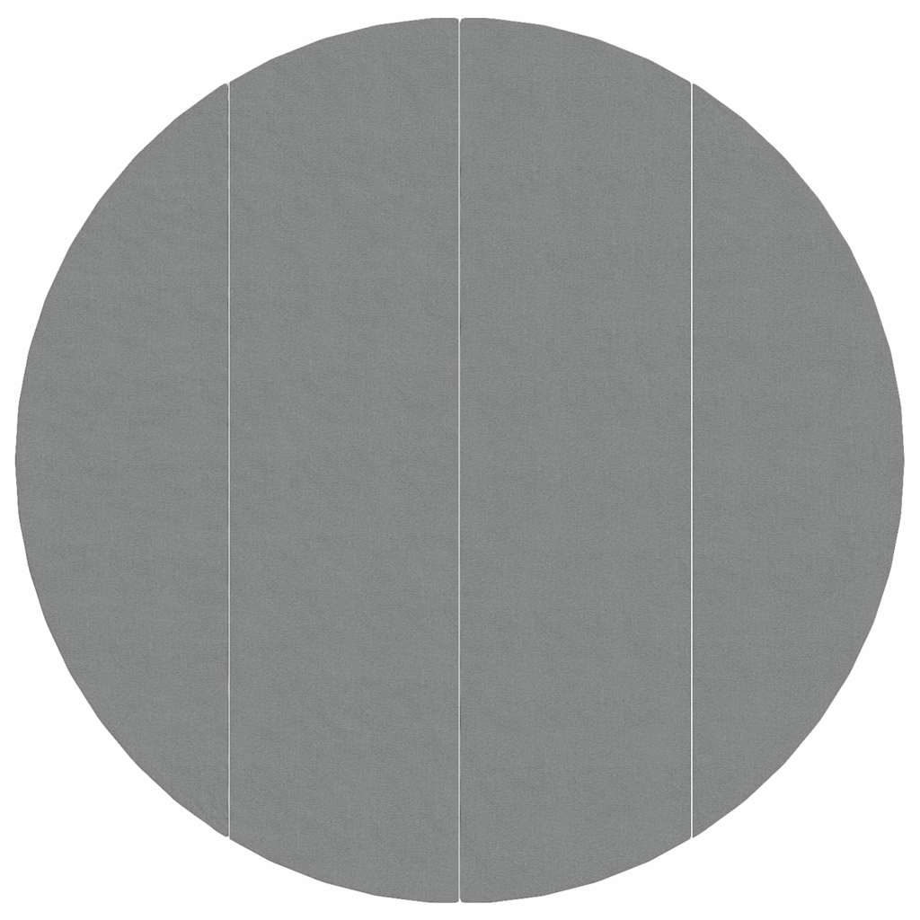 poolunderlag Ø500 cm polyester-geotekstil lysegrå