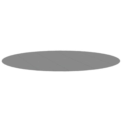 poolunderlag Ø550 cm polyester-geotekstil lysegrå