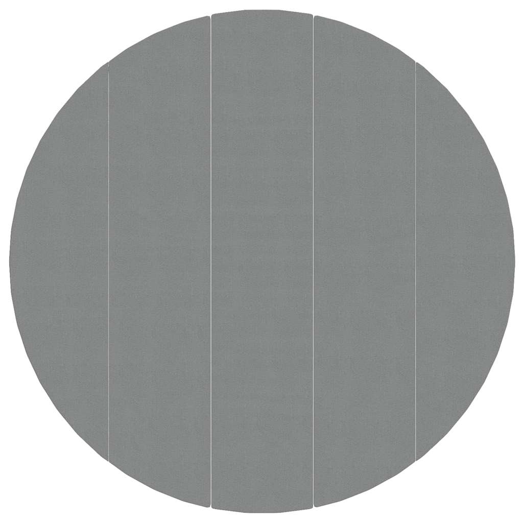 poolunderlag Ø550 cm polyester-geotekstil lysegrå
