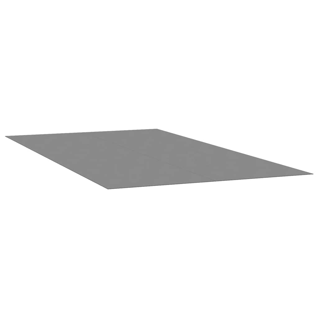 poolunderlag 420x220 cm polyester-geotekstil lysegrå