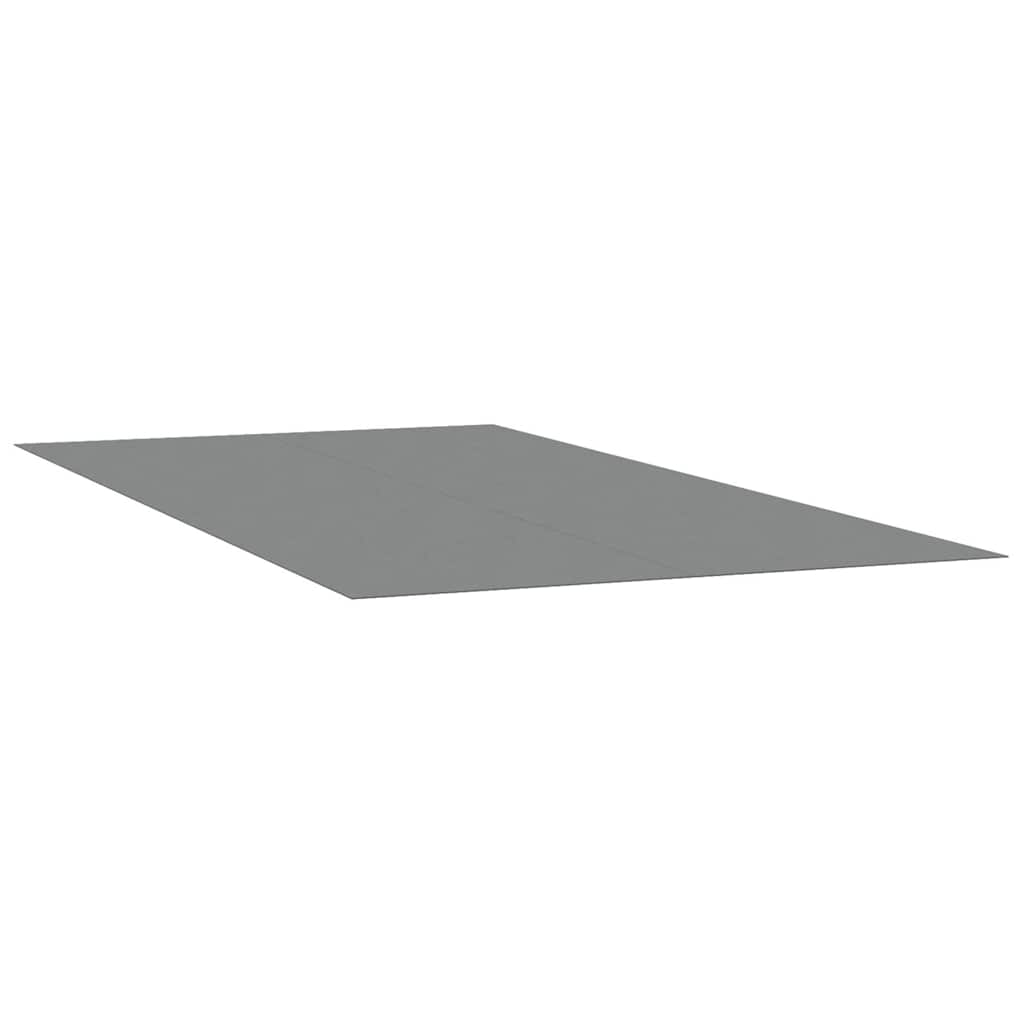 poolunderlag 500x250 cm polyester-geotekstil lysegrå