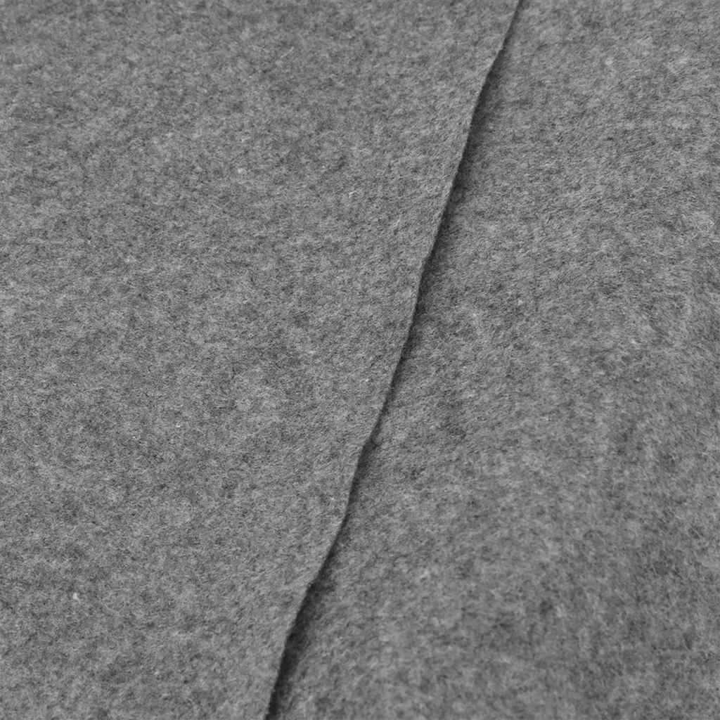 poolunderlag 640x321 cm polyester-geotekstil lysegrå