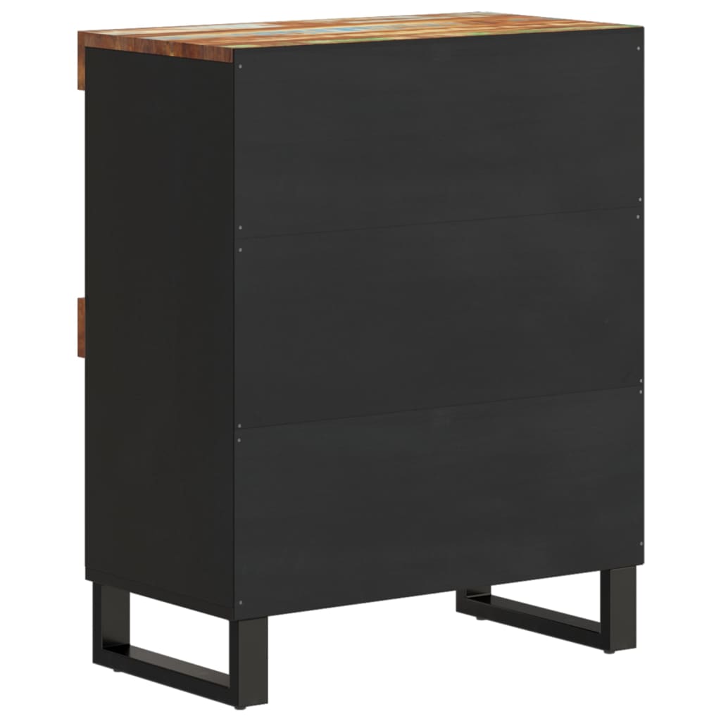 skab 60x33x75 cm massivt genbrugstræ
