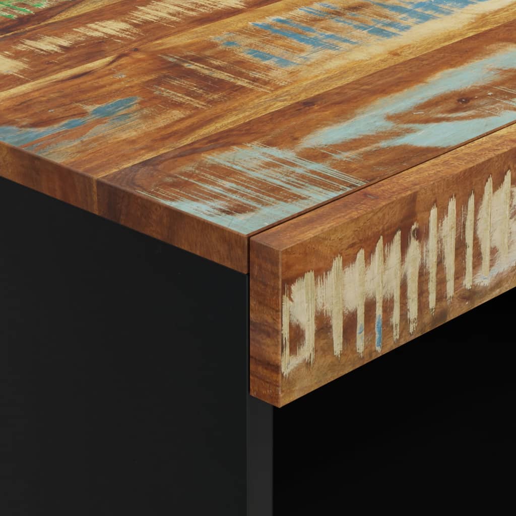 skab 60x33x75 cm massivt genbrugstræ