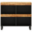skab 85x33x75 cm massivt mangotræ