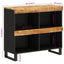 skab 85x33x75 cm massivt mangotræ