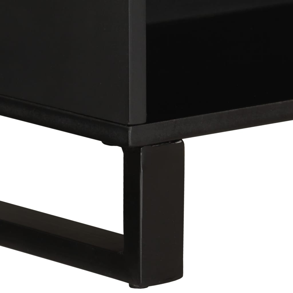 skab 85x33x107 cm massivt akacietræ