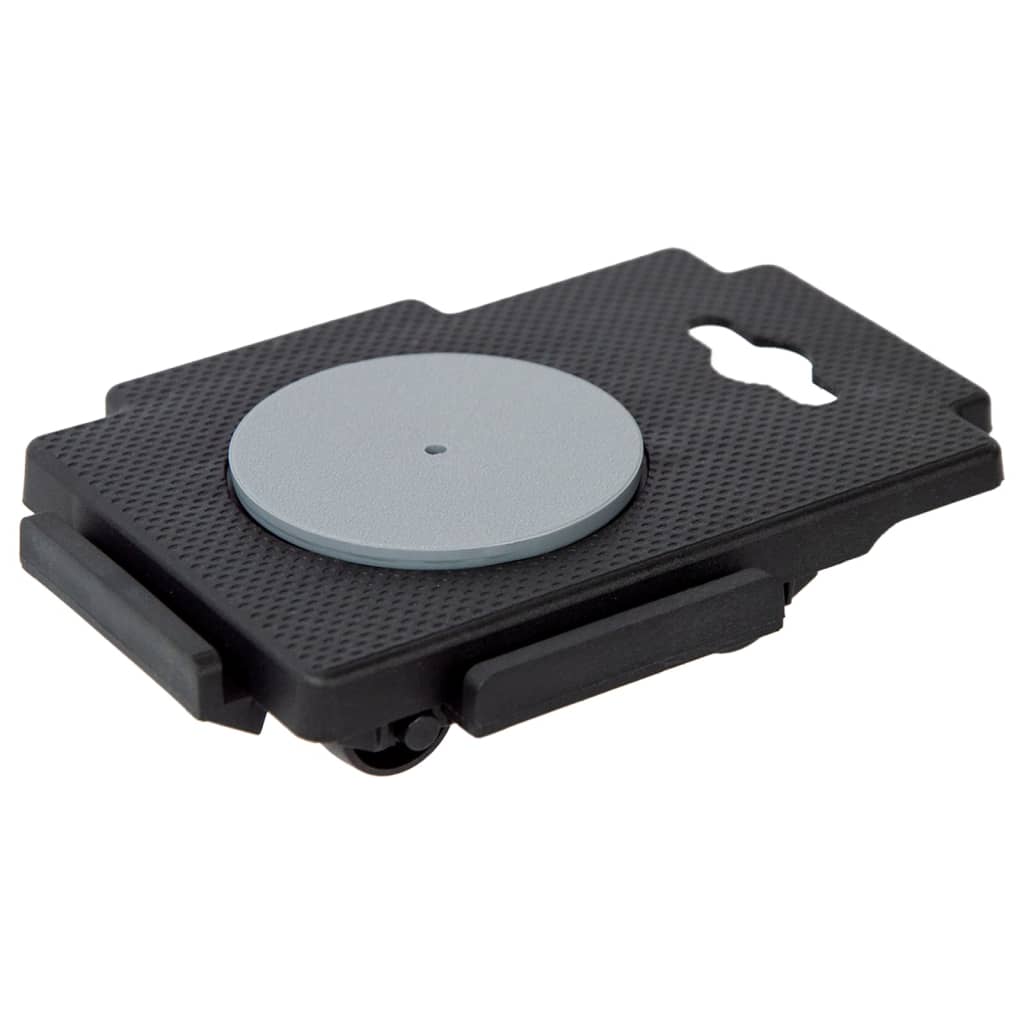 møbelhunde 12 stk. med 8 hjul 150 kg polypropylen sort