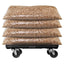 møbelhunde 5 stk. 300 kg polypropylen sort