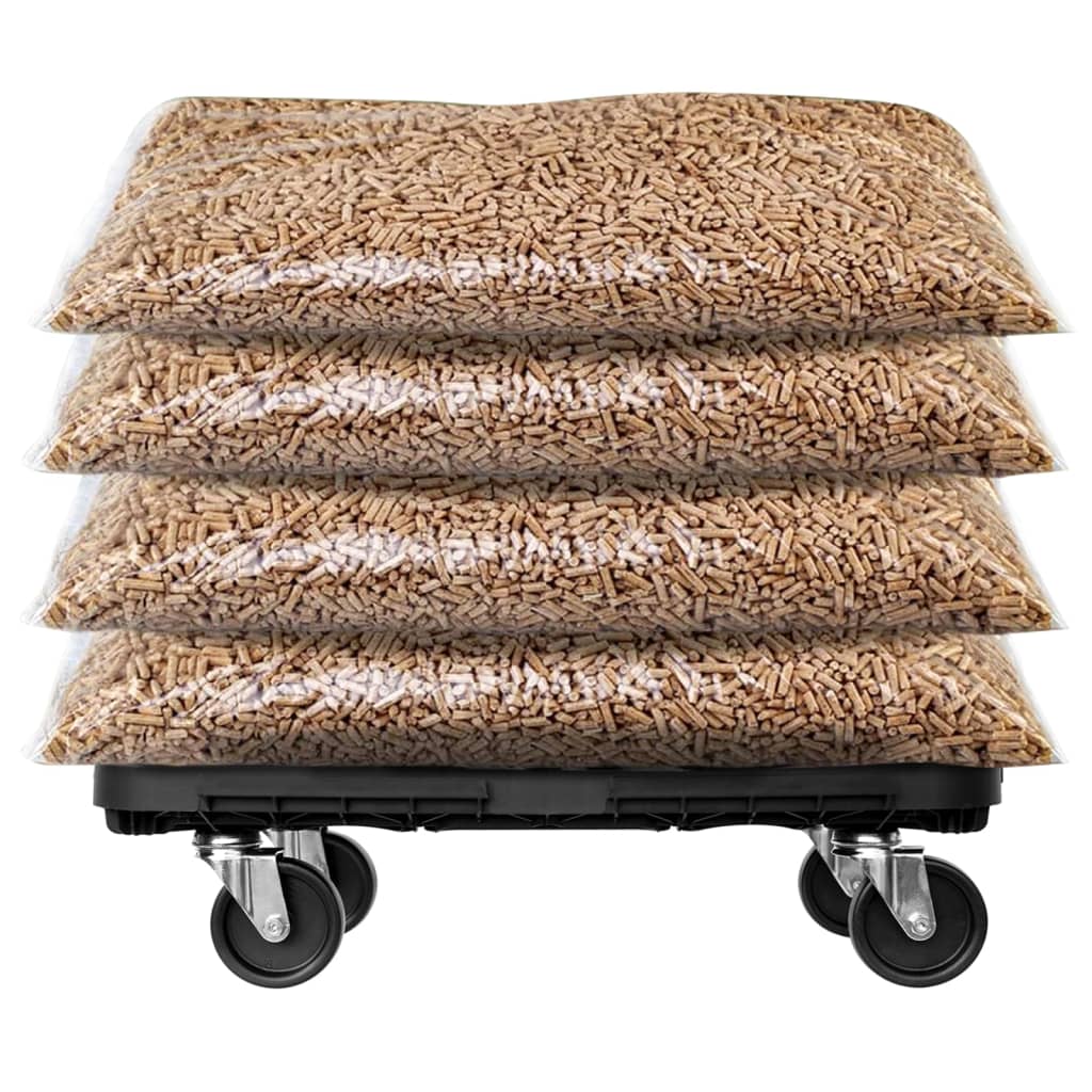 møbelhunde 5 stk. 300 kg polypropylen sort