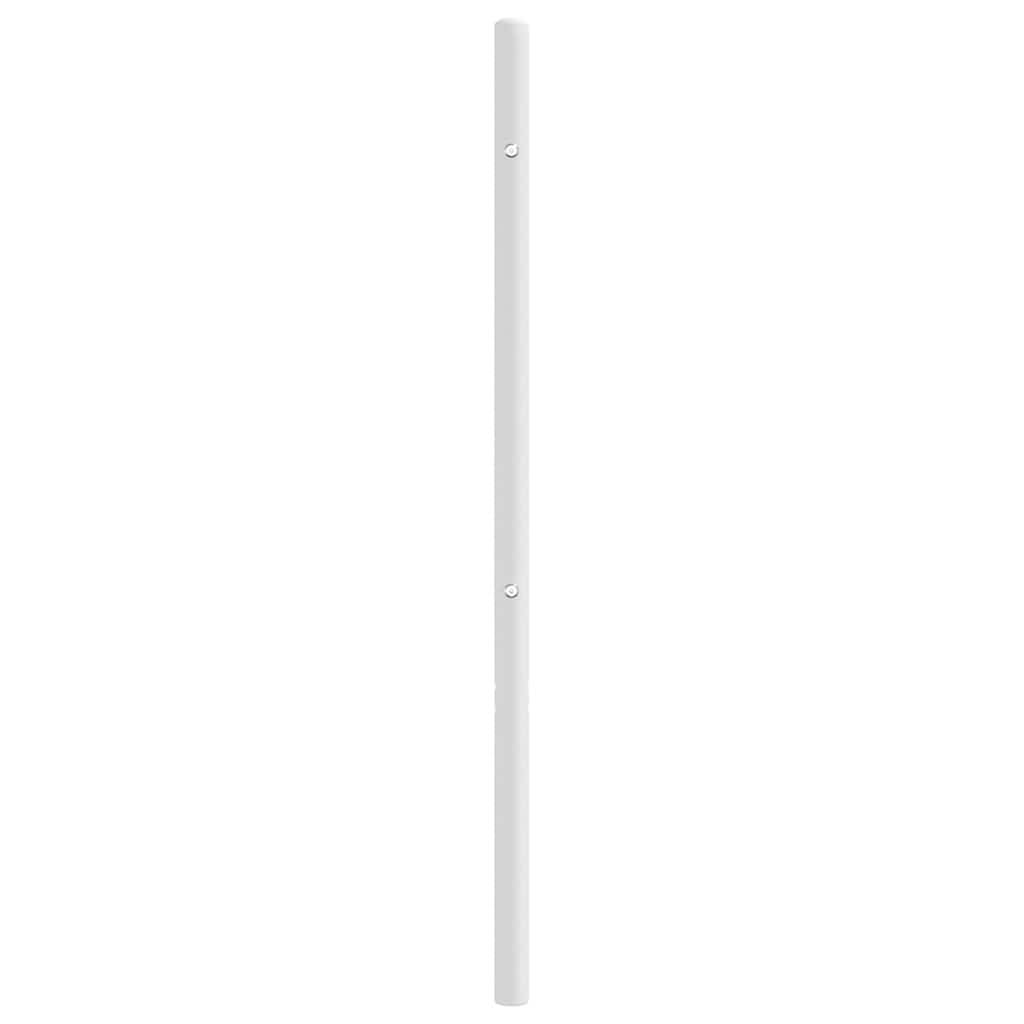 udskiftningsgavl 100 cm metal hvid