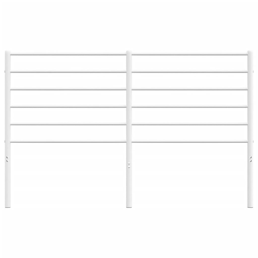 udskiftningsgavl 120 cm metal hvid