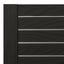 liggestol 155x58x83 cm polypropylen sort