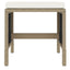 spisebordssæt til haven 6 dele med hynder polyrattan beige