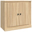 skænk 70x35,5x67,5 cm konstrueret træ sonoma-eg